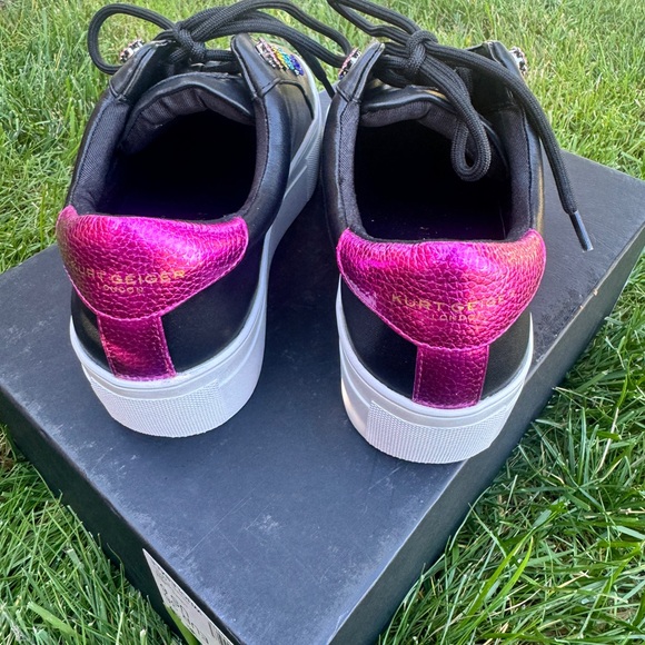 Kurt Geiger Tennis Shoes size 7 worn once for about 2hours comes with box - Picture 5 of 5